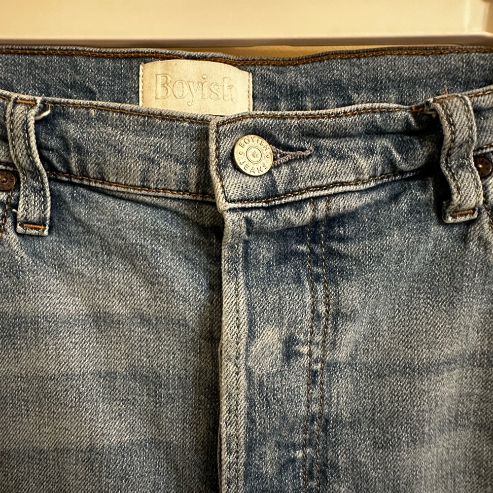 Boyish Ripped Light Wash Jeans - Picture 4 of 8